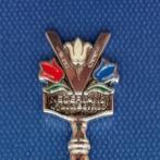 verzilverd lepeltje Nederland 45 jaar bevrijd, 1945-1990, Antiek en Kunst, Antiek | Bestek, Ophalen of Verzenden