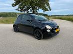 Fiat 500 1.4 16V C 2008 Zwart, Auto's, Fiat, Voorwielaandrijving, 4 cilinders, 4 stoelen, 100 pk