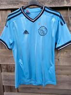 Lichtblauw Ajax voetbalshirt jongens Adidas herenmaat S, Shirt, Gebruikt, Ophalen of Verzenden, Maat S
