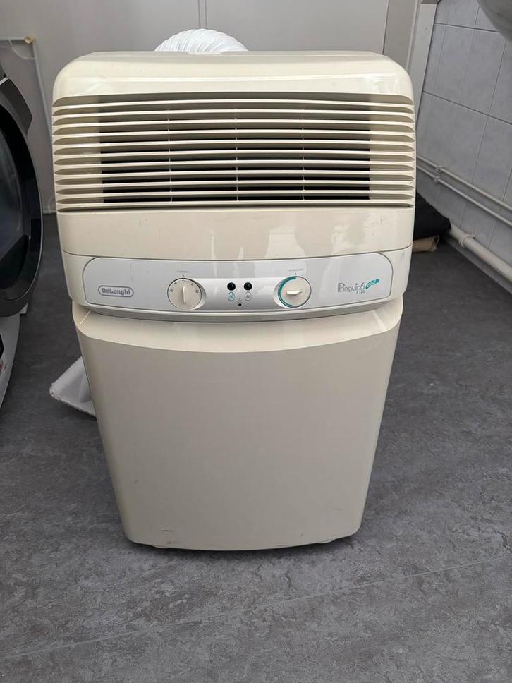 DeLonghi PAC F 120 ECO Mobiele Airco, Witgoed en Apparatuur, Airco's, Gebruikt, Mobiele airco, Minder dan 60 m³, 2 snelheden, Koelen en Ontvochtigen