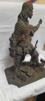 Antiek Brons beeld  "philips de goede", Ophalen of Verzenden, Brons