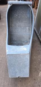 Vintage Antiek Schommelbad Plantenbak, Ophalen, Gebruikt, 100 cm of meer, Metaal