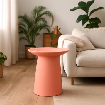 HK Living bijzettafel, Earthenware serie, kleur Peach. beschikbaar voor biedingen