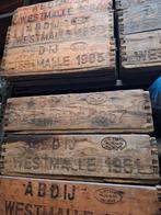 oude bierkratten Abdij Westmalle, van jaren 1952 tot 1970, Ophalen of Verzenden, Gebruikt, Overige typen, Overige merken