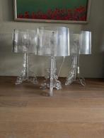 Kartell Bourgie tafellampen., Huis en Inrichting, Lampen | Tafellampen, Kunststof, Ophalen of Verzenden, Zo goed als nieuw, Ontworpen door Ferruccio Laviani.