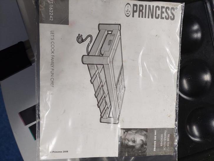 Princess gourmetstel, racletten of grillen, Witgoed en Apparatuur, Gourmetstellen, Zo goed als nieuw, 4 t/m 7 personen, Ophalen of Verzenden