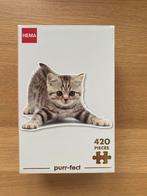 Puzzel kat 420 stukjes, Ophalen of Verzenden, Minder dan 500 stukjes, Zo goed als nieuw
