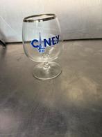 6 Ciney speciaal bier glazen, Ophalen, Zo goed als nieuw, Bierglas