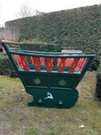 Oude arreslee kerst slede etalage kerstdeco decoratie slee, Ophalen, Gebruikt
