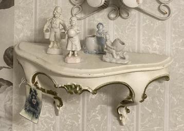 Brocante console - wandplankje beschikbaar voor biedingen