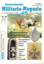 Internationales Militaria-Magazin (IMM) Nr 69, Verzamelen, Militaria | Tweede Wereldoorlog, Verzenden, Landmacht, Nederland, Embleem of Badge