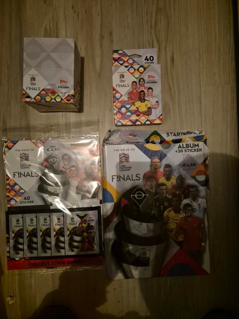 Topps Nations League promo pack 1e editie, Verzenden, Zo goed als nieuw, Versiering