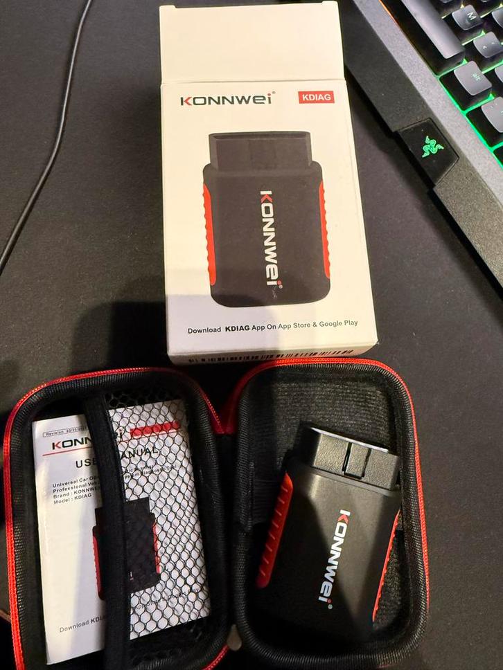 OBD2 Scanner - KONNWEI KDIAG, Auto diversen, Autogereedschap, Zo goed als nieuw, Ophalen of Verzenden