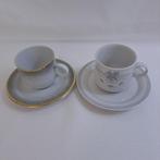 Set van 2 koffiekopjes en schotels Eversberg  en Winterling, Gebruikt, Ophalen of Verzenden, Overige stijlen, Kop(pen) en/of Schotel(s)