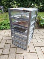Kunststof ladekast, 6 lades, Ophalen, Kunststof, Zo goed als nieuw, Minder dan 100 cm