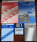 Boekjes en disk Sharp organizer IQ8100/8300M, Computers en Software, Vintage Computers, Ophalen of Verzenden, Sharp