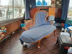 Antieke chaise longue / rustbank canapè teab., Huis en Inrichting, Gebruikt, Eenpersoons, 150 tot 200 cm, 75 tot 100 cm