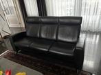Leren 3-zits bank van Stressless, Huis en Inrichting, Banken | Bankstellen, Ophalen, Gebruikt, 150 tot 200 cm, Driepersoons