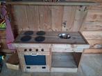 Handgemaakte Steigerhouten Speelkeuken - 150x120cm, Ophalen of Verzenden, Gebruikt, Hout