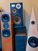 Vintage luidsprekers speakerwall, Audio, Tv en Foto, Luidsprekers, Overige merken, Front, Rear of Stereo speakers, Ophalen of Verzenden