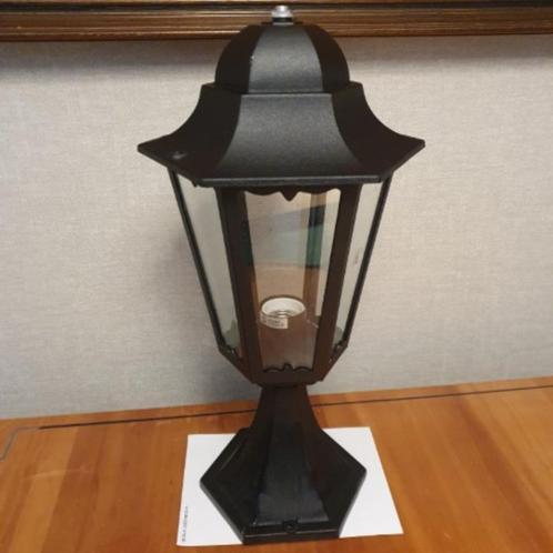 Tuinlamp op sokkel, Tuin en Terras, Buitenverlichting, Nieuw, Staande lamp, Aluminium, Minder dan 50 watt, Waterbestendig, Ophalen of Verzenden