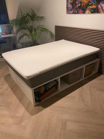 IKEA Kinderbed 160x200 met matras en topper - afbeelding 7