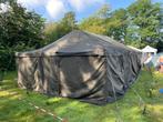 Leger tent 5 x 10 mtr. (2x gebruikt), Ophalen, Zo goed als nieuw, Meer dan 6