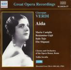 Verdi - Aida - Benjamino Gigli - 2CD, Ophalen of Verzenden, Romantiek, Zo goed als nieuw, Opera of Operette