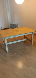 Mooie uitschuifbare tafel, Huis en Inrichting, 200 cm of meer, Zo goed als nieuw, Rechthoekig, 50 tot 100 cm