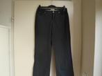 Lange grijze jeans met corduroy details. Jeansmaat 31 / 32., Ophalen of Verzenden, Zo goed als nieuw, Grijs, W30 - W32 (confectie 38/40)