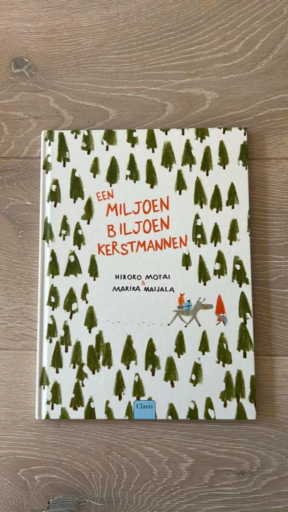 Hiroko Motai - Een miljoen biljoen Kerstmannen, Boeken, Prentenboeken en Plaatjesalbums, Zo goed als nieuw, Ophalen of Verzenden