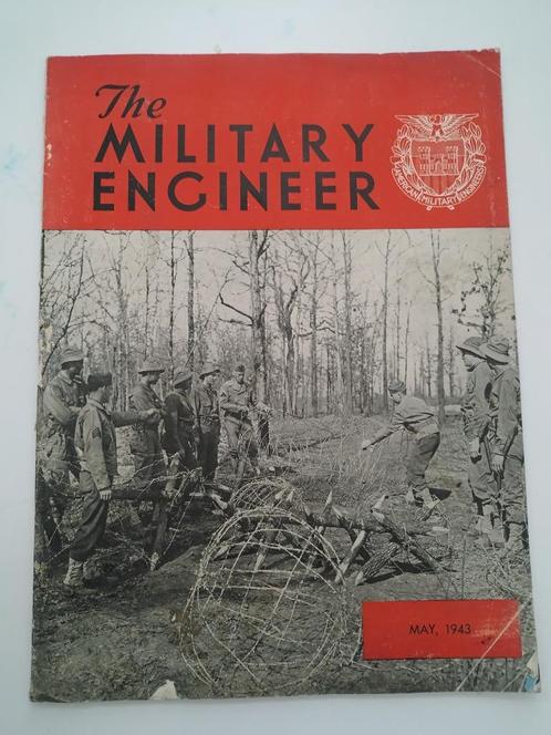 US Military engineer magazine - May 1943, Verzamelen, Militaria | Tweede Wereldoorlog, Landmacht, Boek of Tijdschrift, Amerika