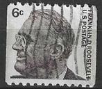 USA 1965/1966 - Yvert 797a - Franklin Delano Roosevelt (ST), Postzegels en Munten, Ophalen, Noord-Amerika, Gestempeld