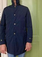 Donkerblauwe regenjas M van Massimo Dutti, Kleding | Heren, Massimo Dutti, Gedragen, Blauw, Maat 48/50 (M)