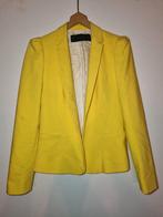 Zara Basic blazer - geel - maat Medium, Maat 38/40 (M), Verzenden, Zara, Geel