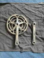 Cranckstel Campagnolo Centaur triple, Fietsen en Brommers, Fietsonderdelen, Crankstel of Pedalen, Gebruikt, Racefiets, Ophalen of Verzenden