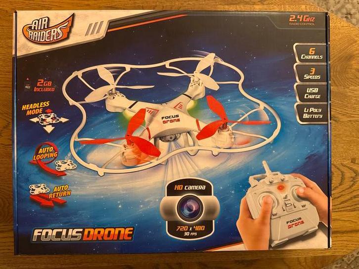 Focus Drone 2.4 GHz - Nieuw in doos!, Audio, Tv en Foto, Drones, Nieuw, Drone met camera, Ophalen of Verzenden