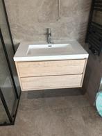 Prachtige badkamermeubel eiken, Huis en Inrichting, Badkamer | Complete badkamers, Ophalen of Verzenden, Nieuw