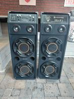 Luidsprekers - CD-MXING Hi-Fi Systeem, Gebruikt, 60 tot 120 watt, Front, Rear of Stereo speakers, Ophalen