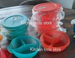 Tupperware crystalwave rond magnetron bak 900ml vakjesbord, Ophalen of Verzenden, Nieuw