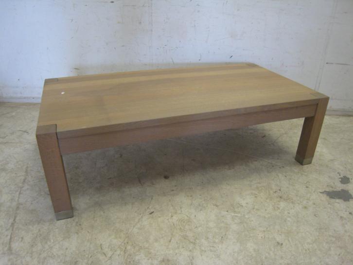 Vergrijsd eiken salontafel, Huis en Inrichting, Tafels | Salontafels, Gebruikt