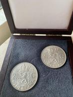 2 mooie rijksdaalders 1963 &1964, Postzegels en Munten, Munten | Nederland, Koningin Juliana, Setje, Zilver, Ophalen of Verzenden