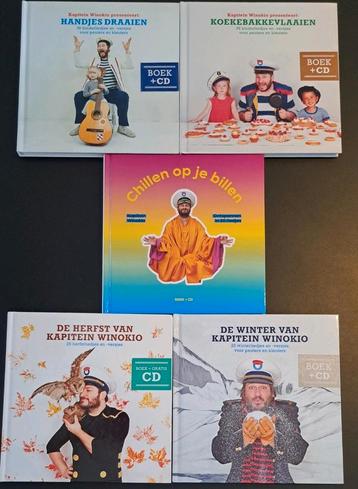 Kapitein Winokio, 5 boeken met cd