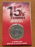 Turkije 1 Lira, Postzegels en Munten, Munten | Europa | Euromunten, Ophalen of Verzenden, Cyprus, 2 euro