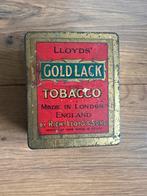 Antiek Lloyds' Gold Lack Tobacco Blik, Antiek en Kunst, Ophalen of Verzenden
