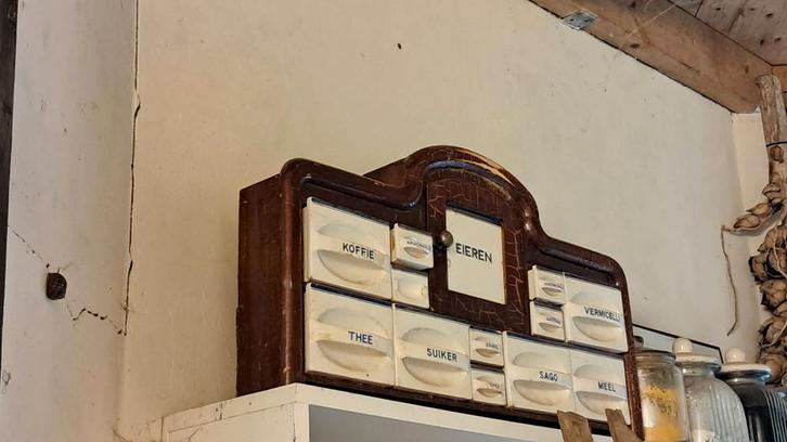 Antiek Keukenkruidenkastje, Antiek en Kunst, Antiek | Keukenbenodigdheden, Ophalen of Verzenden