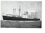 Holland -America Line -m.v. Schiedyk, Verzenden, 1940 tot 1960, Ongelopen, Overige thema's