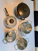 Diverse pannen: Villeroy & Boch, BK, Fissler, Soeppan, Ophalen