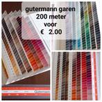 Gutermann naaigaren nergens zo goedkoop € 2,- (200 meter))🎁, Hobby en Vrije tijd, Naaien en Fournituren, Ophalen of Verzenden