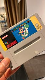 SNES Super Nintendo Super Mario World, Spelcomputers en Games, Games | Nintendo Super NES, 2 spelers, Ophalen of Verzenden, Zo goed als nieuw